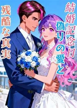 結婚記念日、偽りの愛と残酷な真実 の小説カバー
