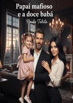Capa do romance Papai mafioso e a doce babá.