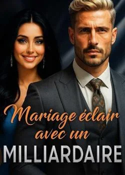 Couverture du roman Mariage éclair avec un milliardaire