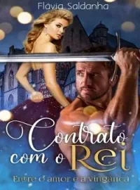 Capa do romance Contrato com o Rei - entre o amor e a vingança
