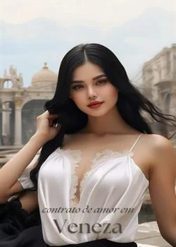 Capa do romance Contrato de amor em Veneza