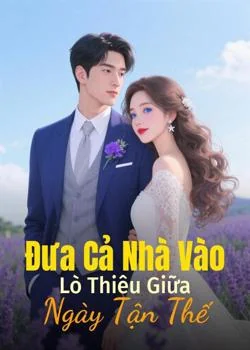 Bìa tiểu thuyết Đưa Cả Nhà Vào Lò Thiêu Giữa Ngày Tận Thế