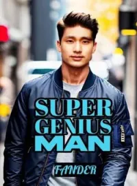 Sampul Novel Super Genius Man