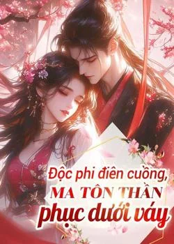 Bìa tiểu thuyết Độc phi điên cuồng, ma tôn thần phục dưới váy