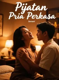 Sampul Novel Pijatan Pria Perkasa