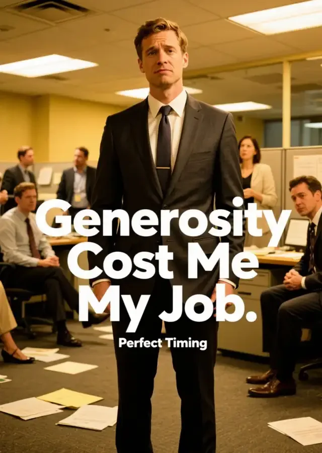 Generosity Cost Me My Job Novel Cover