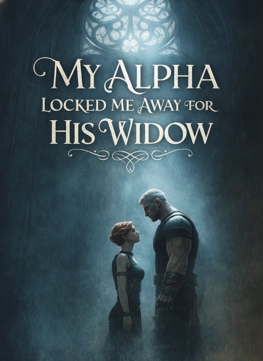 My Alpha Locked Me Away for His Widow Novel Cover