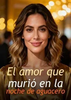 Portada de la novela El amor que murió en la noche de aguacero