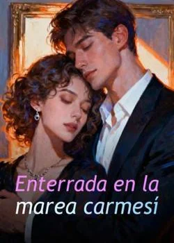 Portada de la novela Enterrada en la marea carmesí