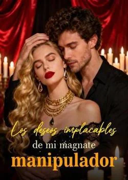 Portada de la novela Los deseos implacables de mi magnate manipulador