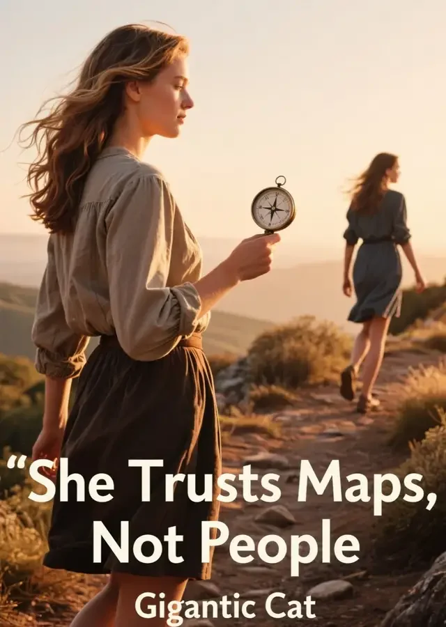 She Trusts Maps, Not People Novel Cover