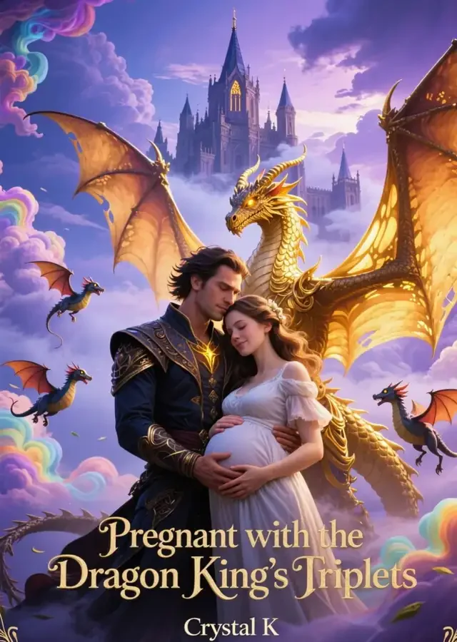 Pregnant with the Dragon King's Triplets Novel Cover