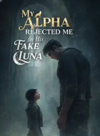 My Alpha Rejected Me for His Fake Luna Novel Cover