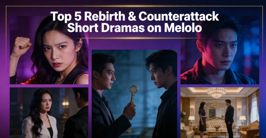 Top 5 Rebirth & Counterattack Short Dramas on Melolo You Must Binge