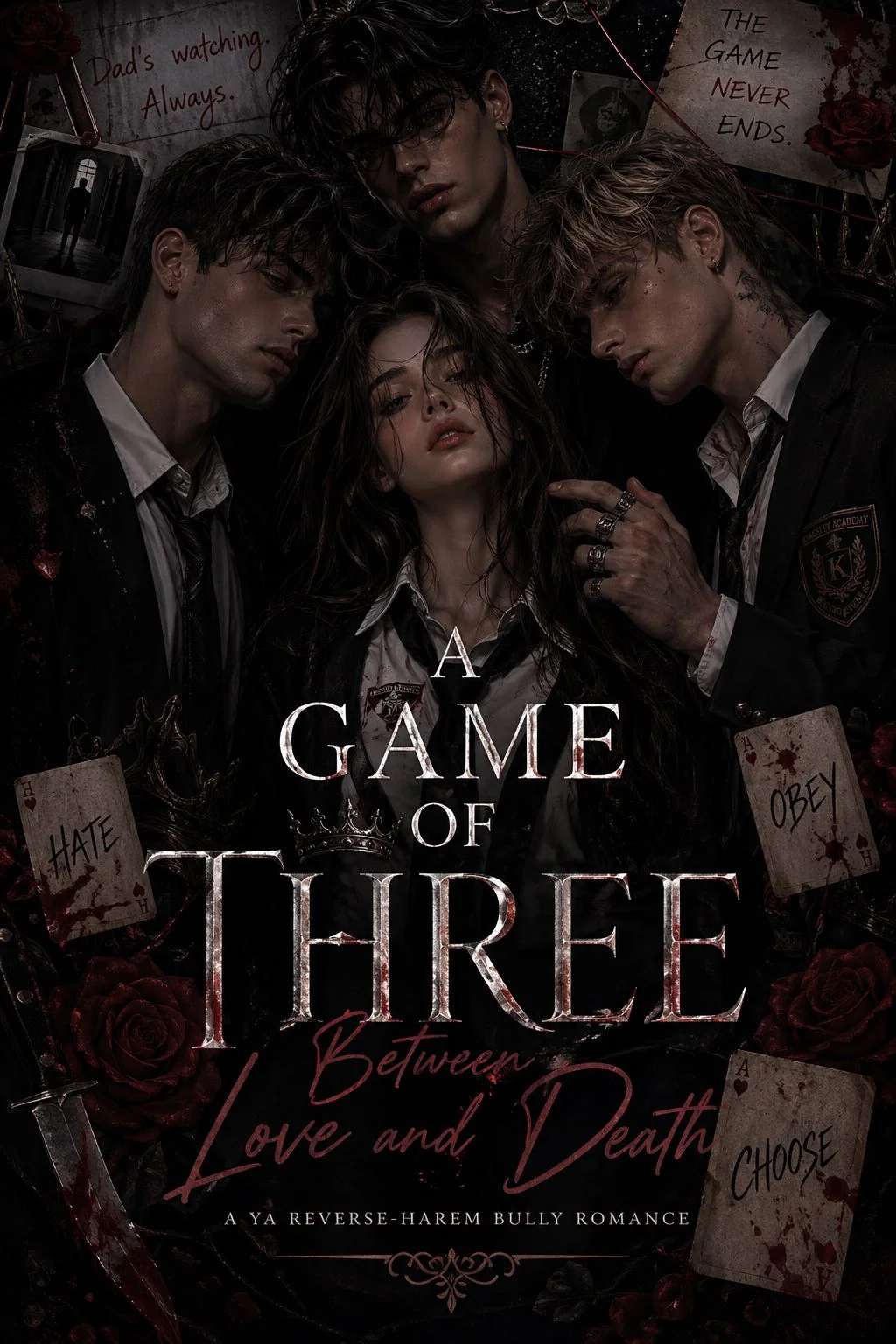A Game Of Three: Between Love And Death Novel Cover