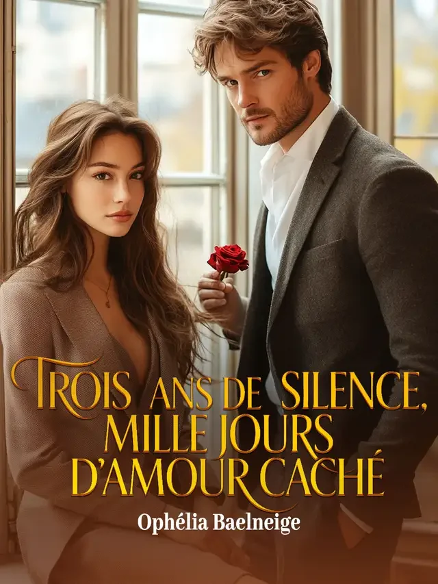 Couverture du roman Trois ans de silence, mille jours d’amour caché