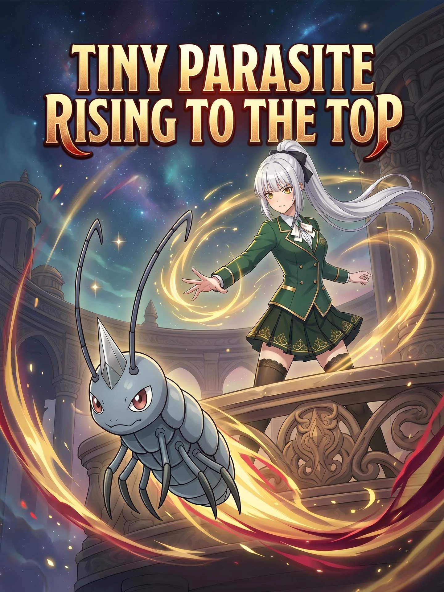 Tiny Parasite Rising to the Top cover art