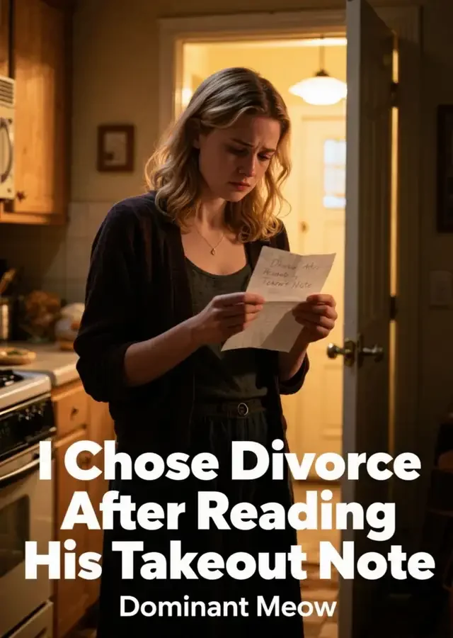 I Chose Divorce After Reading His Takeout Note Novel Cover