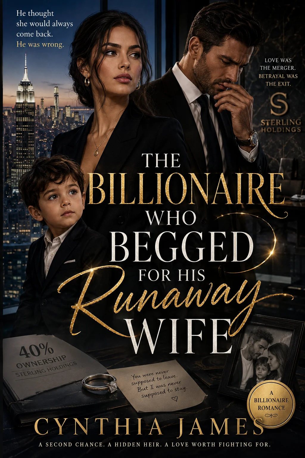 THE BILLIONAIRE WHO BEGGED FOR HIS RUNAWAY WIFE Novel Cover
