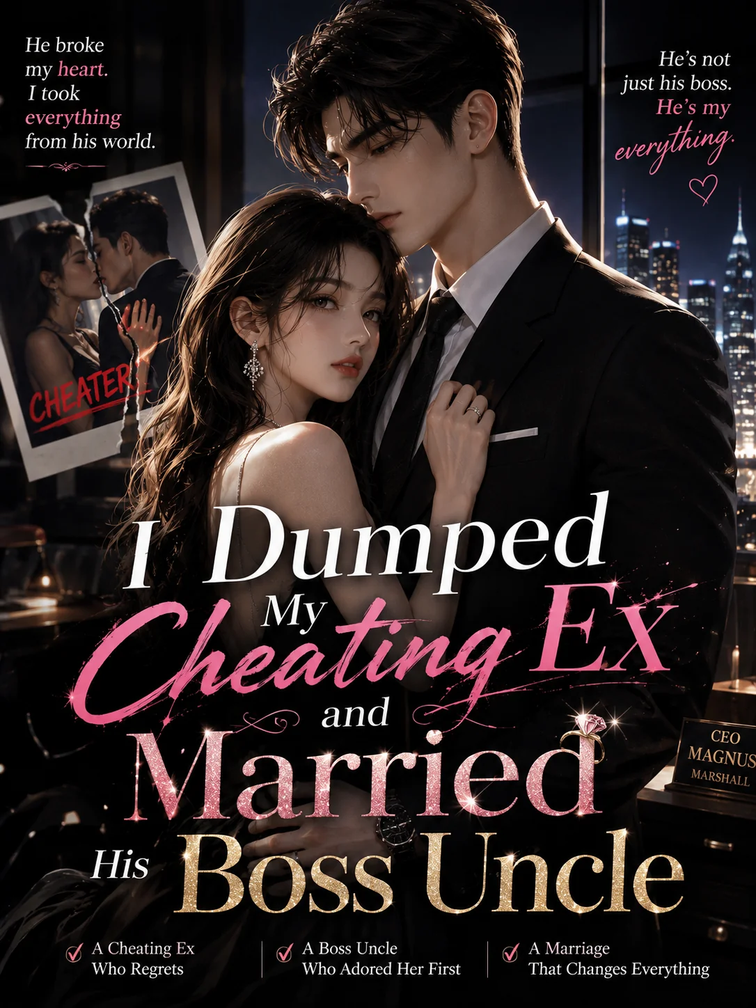 I Dumped My Cheating Ex and Married His Boss Uncle Novel Cover
