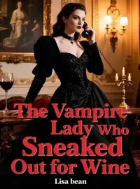 The Vampire Lady Who Sneaked Out for Wine Novel Cover