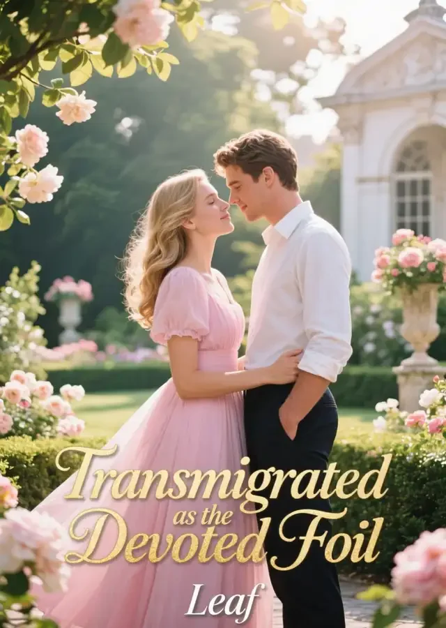 Transmigrated as the Devoted Foil Novel Cover