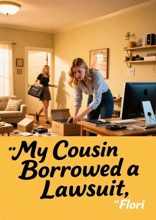 My Cousin Borrowed a Lawsuit Novel Cover