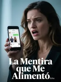 Portada de la novela La Mentira que Me Alimentó