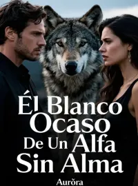 Portada de la novela El Blanco Ocaso De Un Alfa Sin Alma
