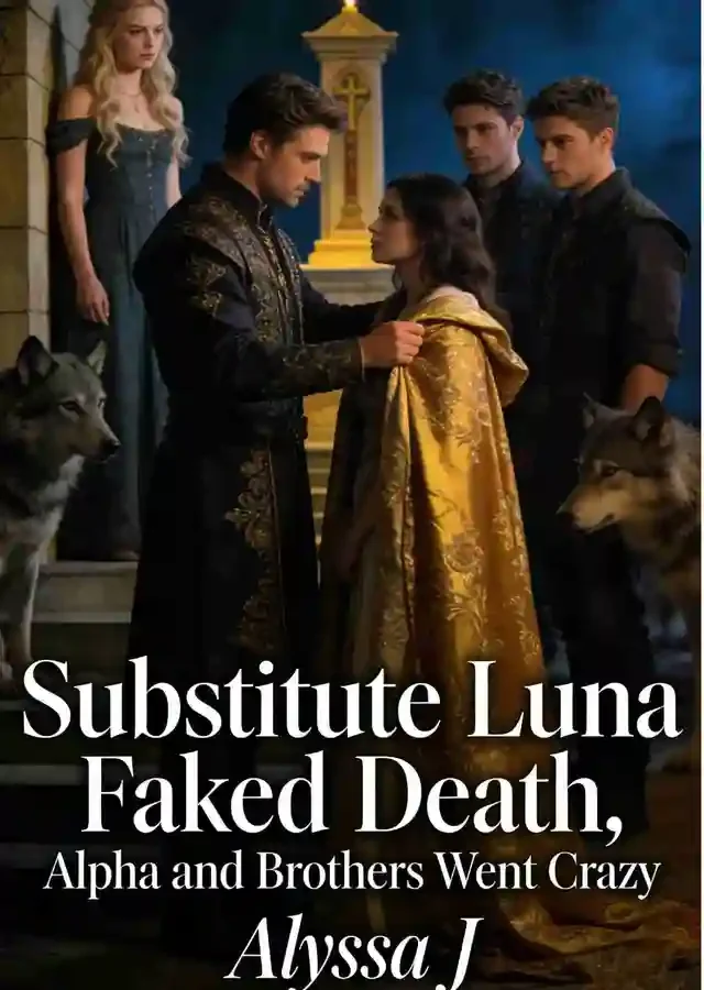 Substitute Luna Faked Death, Alpha and Brothers Went Crazy Novel Cover