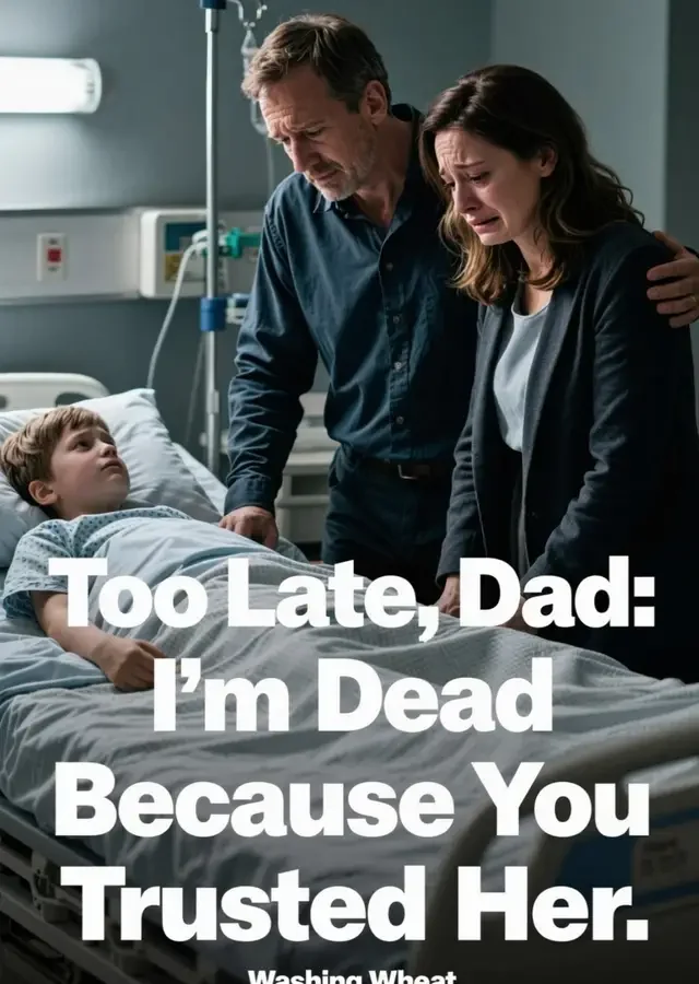 Too Late, Dad: I'm Dead Because You Trusted Her Novel Cover