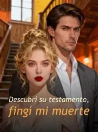 Portada de la novela Descubrí su testamento, fingí mi muerte