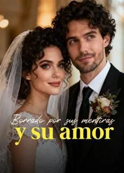 Portada de la novela Borrado por sus mentiras y su amor