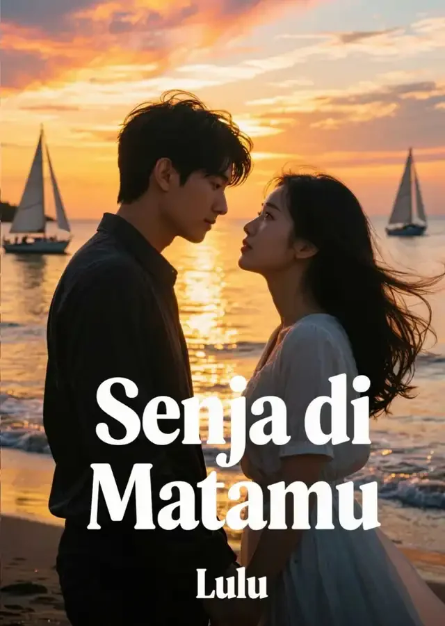 Sampul Novel Senja di Matamu