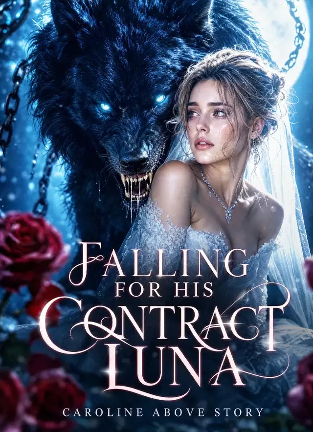 Falling for His Contract Luna Novel Cover