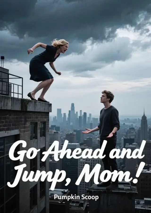 Go Ahead and Jump, Mom Novel Cover