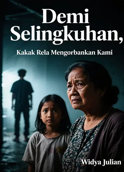 Sampul Novel Demi Selingkuhan, Kakak Rela Mengorbankan Kami