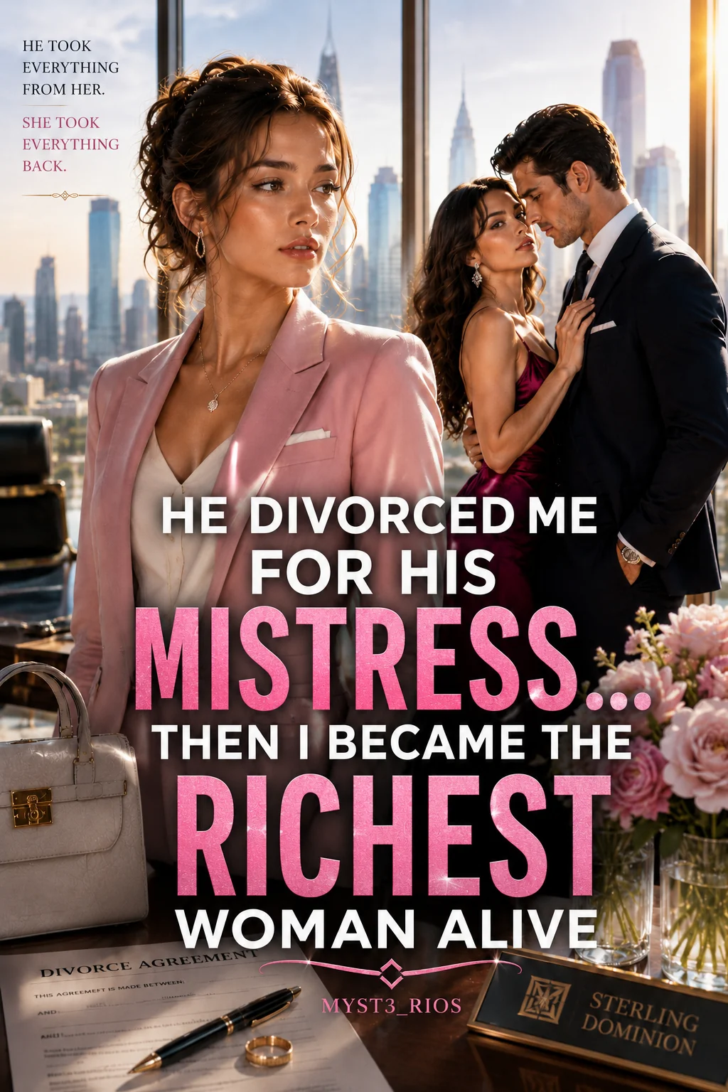 He Divorced Me for His Mistress, Then I Became the Richest Woman Alive Novel Cover