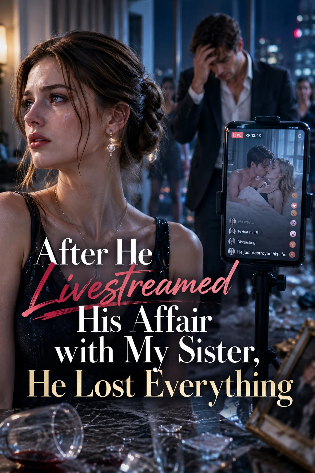 After He Livestreamed His Affair with My Sister, He Lost Everything Novel Cover