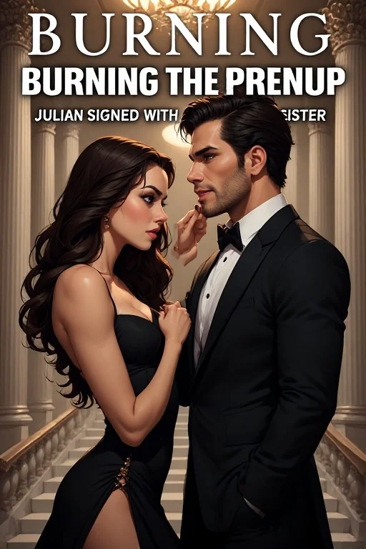 Burning the Prenup Julian Signed With My Sister Novel Cover