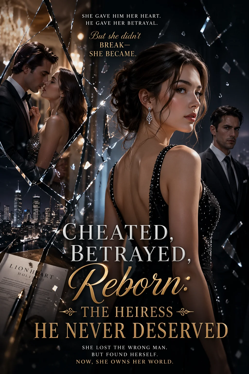 Cheated, Betrayed, Reborn:The Heiress He Never Deserved Novel Cover