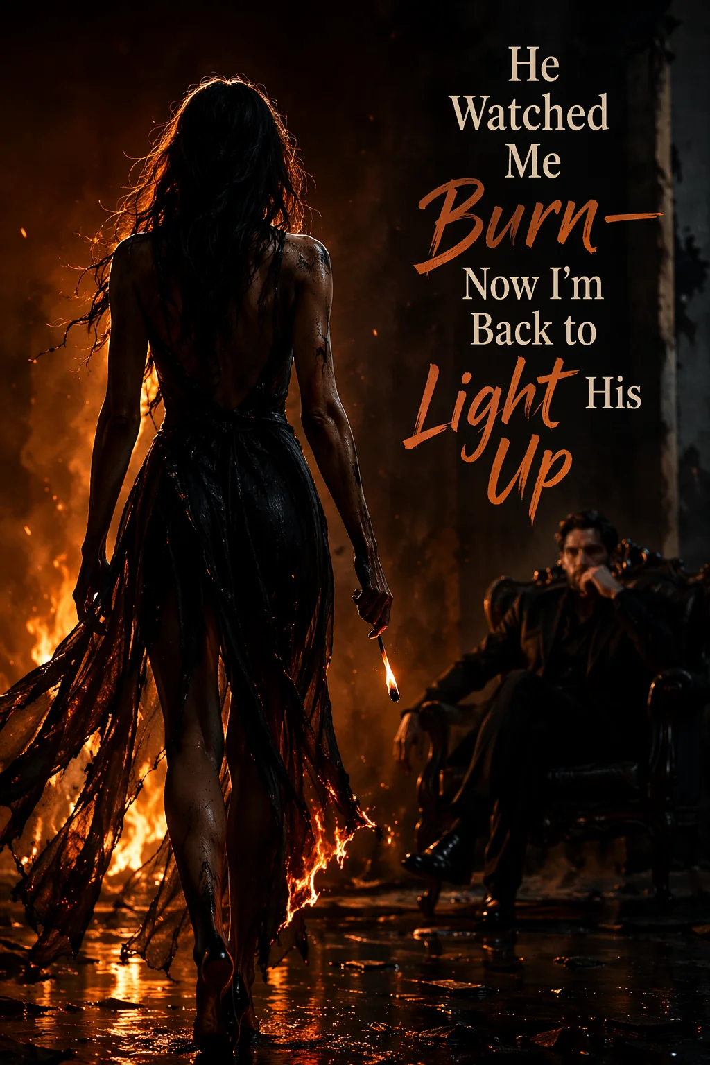 He Watched Me Burn — Now I'm Back to Light His Novel Cover