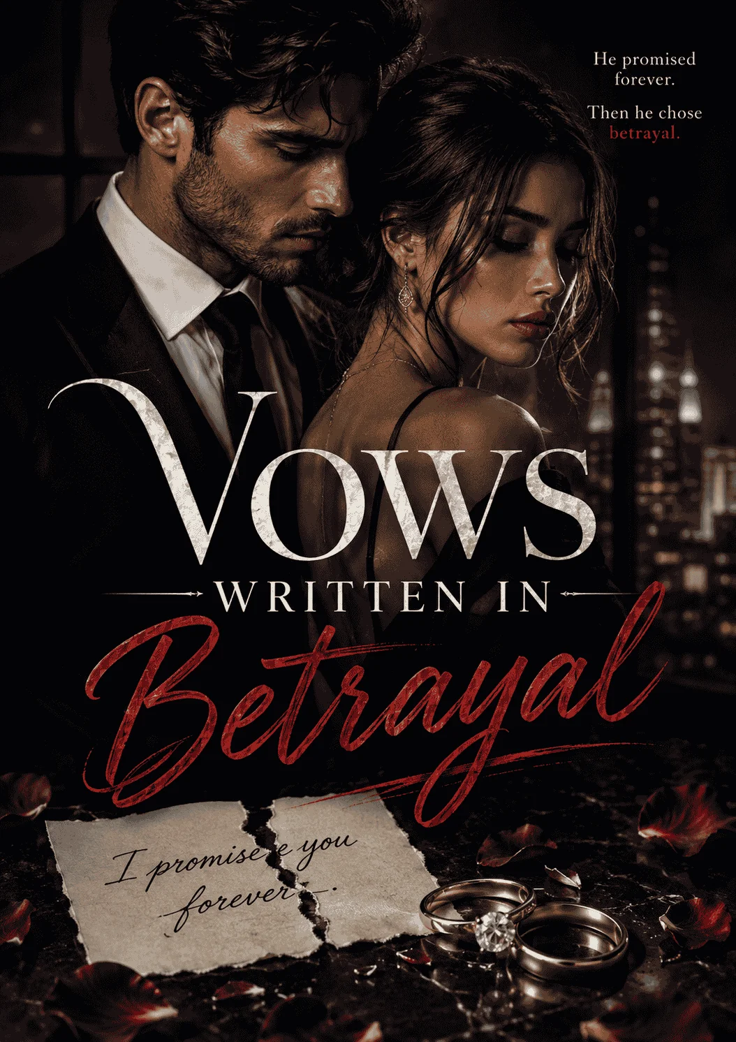 Vows Written In Betrayal Novel Cover