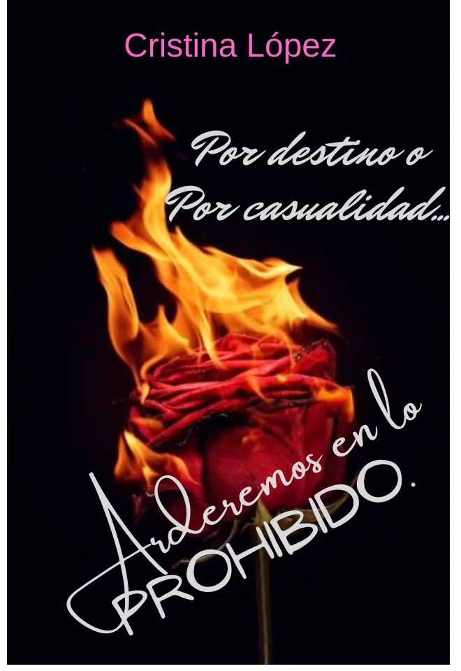 Arderemos en lo prohibido Novel Cover
