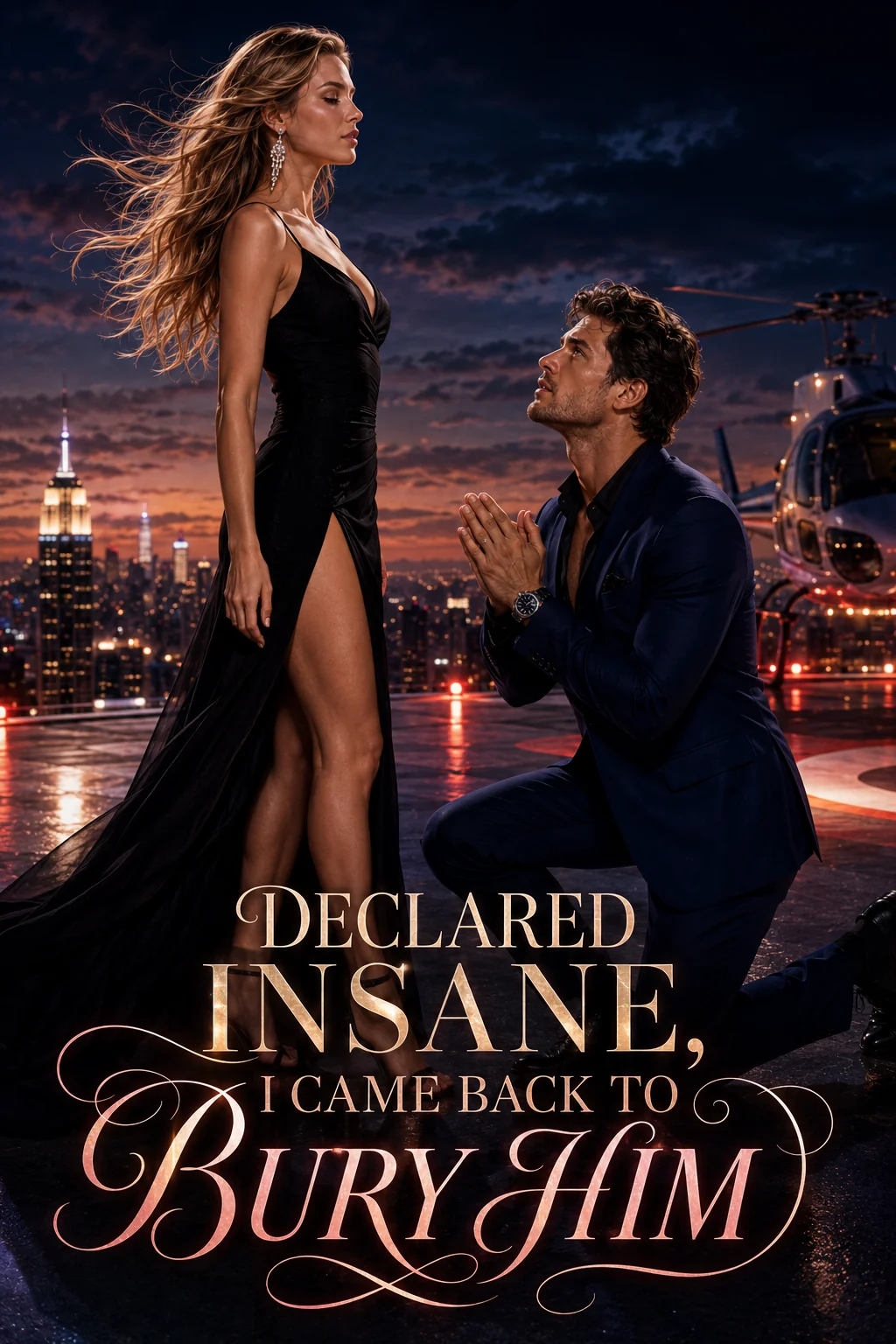 Declared Insane, I Came Back to Bury Him Novel Cover