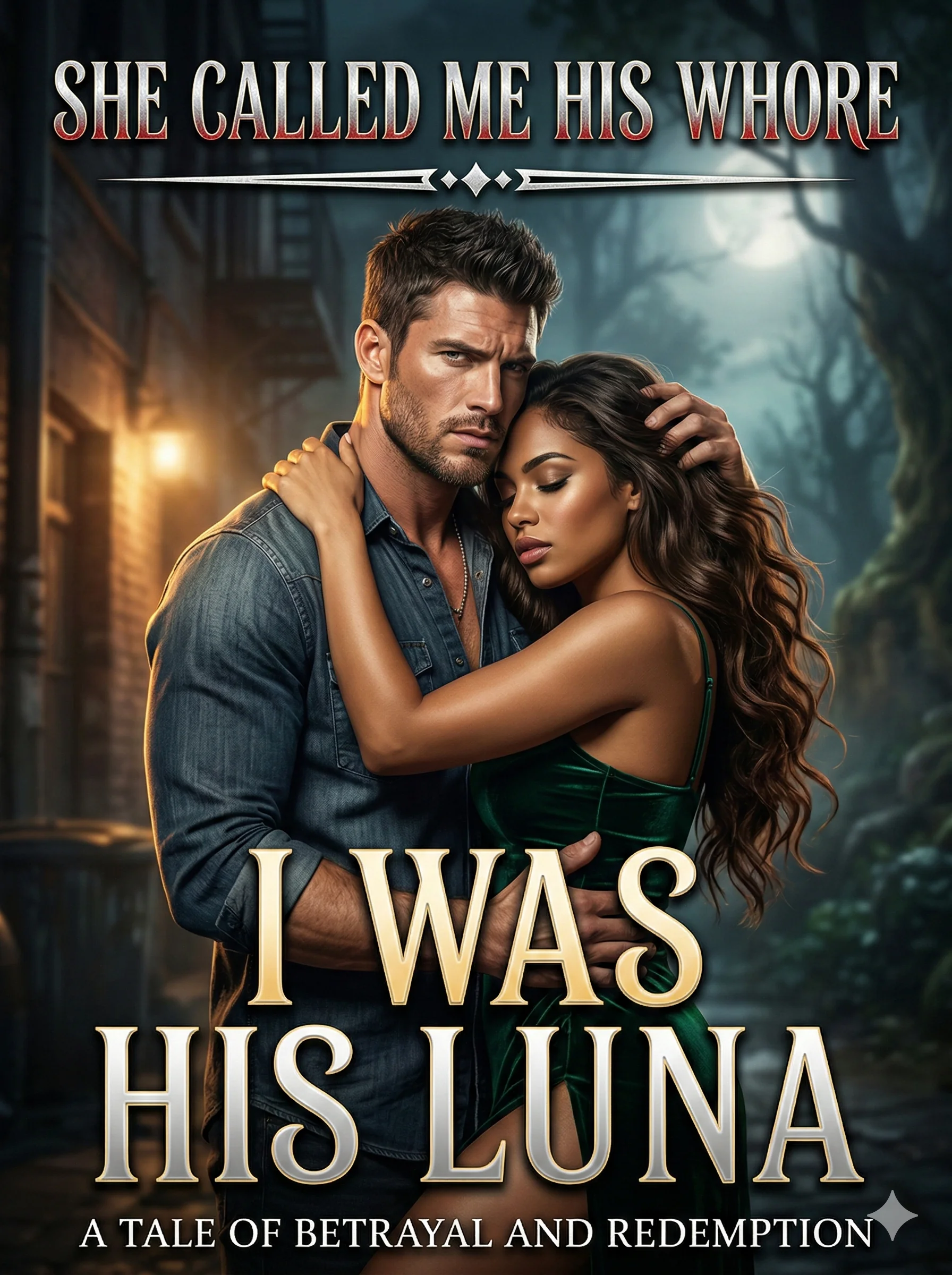 She Called Me His Whore—I Was His Luna Novel Cover