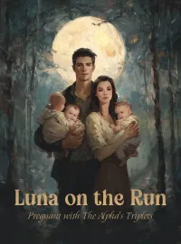 Luna on The Run: Pregnant with The Alpha's Triplets