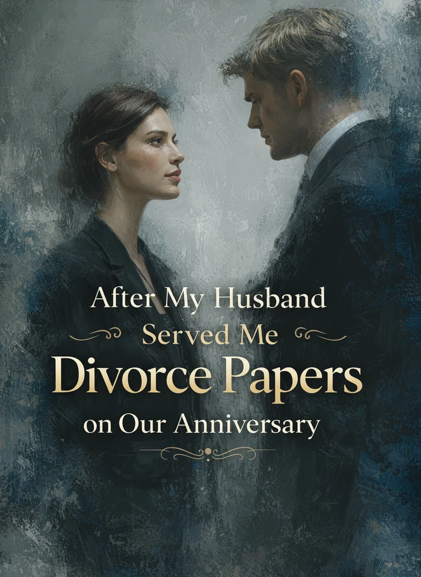 After My Husband Served Me Divorce Papers on Our Anniversary Novel Cover