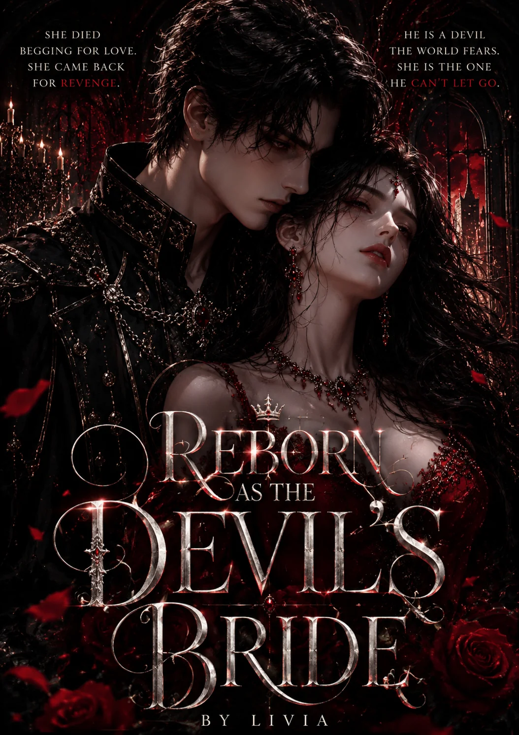 Reborn As The Devil's Bride Novel Cover