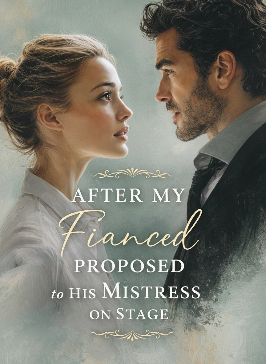 After My Fiancé Proposed to His Mistress on Stage Novel Cover